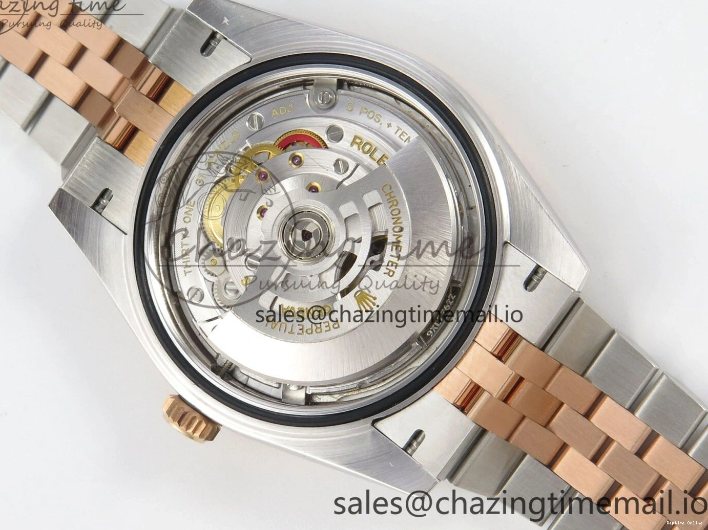 0520 DateJust 41 126331 SS RG ARF 1:1 Best Edition White Stick Dial on Jubilee Bracelet SH3235 (Weighted) StreetReady 199